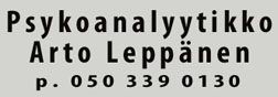 Psykoanalyytikko Arto Leppänen logo